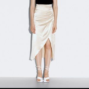 Zara Satin Skirt